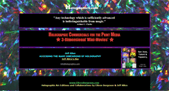 Desktop Screenshot of holographics.com