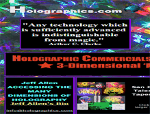 Tablet Screenshot of holographics.com